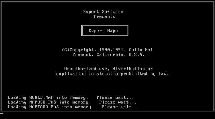 Expert Maps - Splash